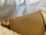 CHANEL白色22Bag 鏤空刺繡雙C迷你包 一比一精品 春夏新款AS3980