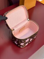 LV x 村上隆 櫻花迷你化妝包 M14181｜一比一高仿復刻 限量精品