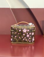 LV x 村上隆 櫻花迷你化妝包 M14181｜一比一高仿復刻 限量精品