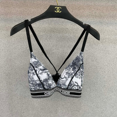 Dior精品仿製分體式泳衣顯瘦速乾時尚百搭海灘溫泉必備