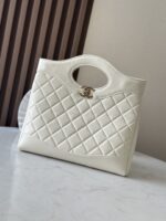 Chane1 A貨 24S春夏橫版中號31Bag 軟萌酷飒設計 時尚輕巧高質感AS4853