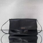 Balenciaga一比一Grungy黑色包 復古做舊褶皺經典款 松弛感時尚度假必備1115
