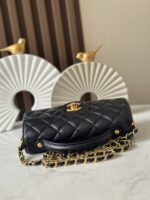 CHANEL精品仿製白色Kelly包中號橫款春夏百搭高級手拎斜背兩用包