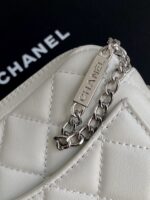 Chanel 精品仿製 康鵬黑熊貓 mini 相機包 黑配黑 雙C logo可愛小包AS6340