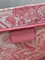 Dior A貨 Book Tote 老虎刺繡包淺梅紅拼色森林風少女感大容量托特