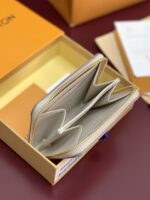 LV M60067 高仿浸染Zippy拉鍊零錢包Monogram Empreinte壓花皮革設計