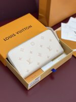 LV M61864 精品仿製Monogram Empreinte 浸染色壓花皮革拉鍊錢包