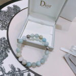 DIOR 一比一多元素瑪瑙泰銀手鏈 時尚復古風格 氣質百搭潮流款