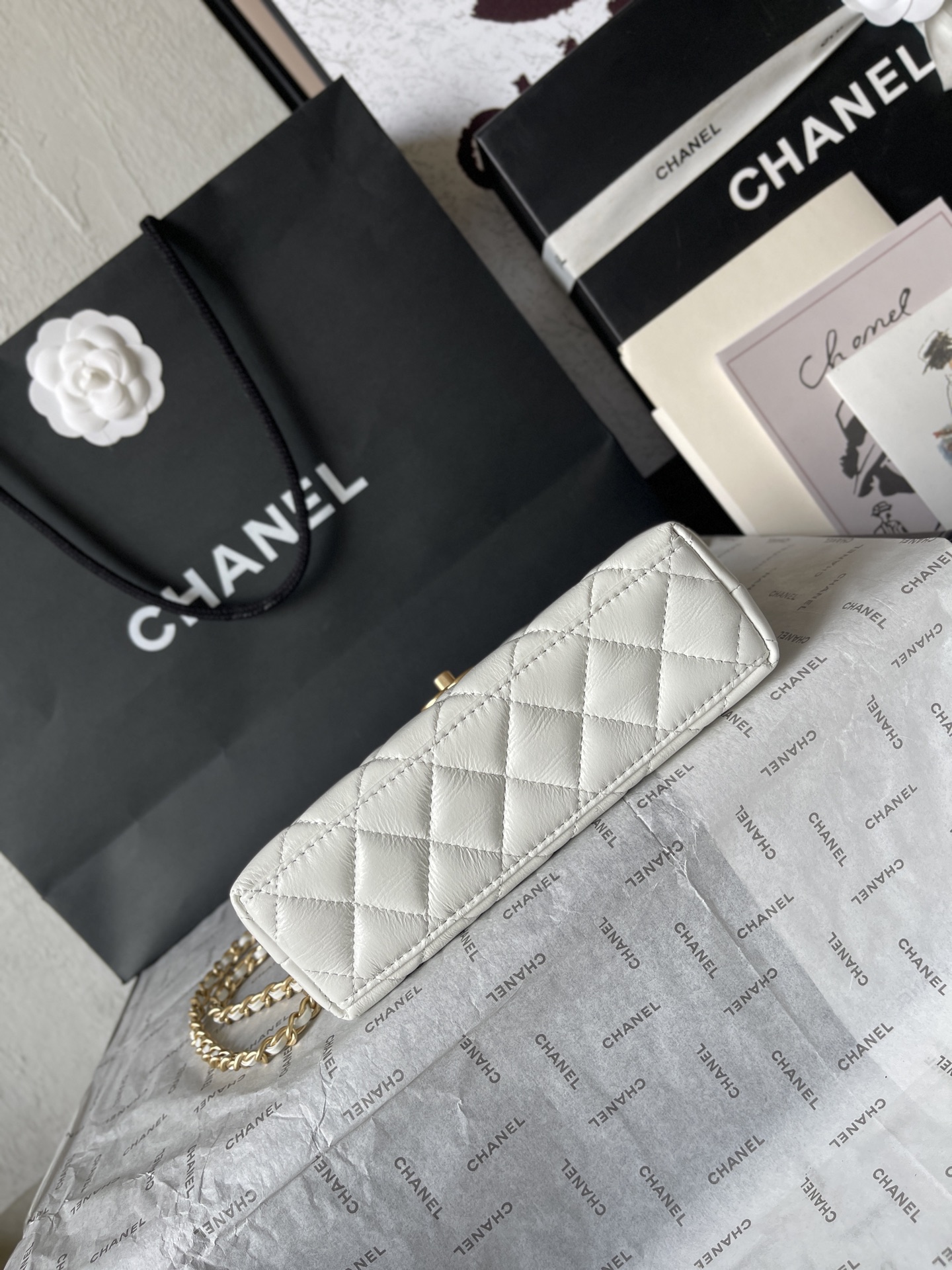 Chanel 凱莉包白色 高仿精品 2025 秋冬爆款設計 | 小香經典復古優選推薦AS4416