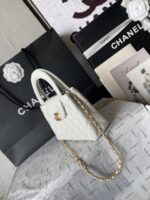 Chanel 凱莉包白色 高仿精品 2025 秋冬爆款設計 | 小香經典復古優選推薦AS4416