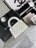 Chanel 凱莉包白色 高仿精品 2025 秋冬爆款設計 | 小香經典復古優選推薦AS4416