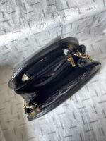 Chanel高仿黑色凱莉包23K秋冬爆款小巧復古設計優雅百搭法式風情AS4416