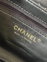 Chanel高仿黑色凱莉包23K秋冬爆款小巧復古設計優雅百搭法式風情AS4416
