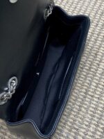 YSL復刻版LouLou信封鏈條包新款羊皮絎縫附拆卸卡包化妝鏡百搭包801437