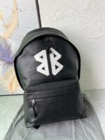 Balenciaga Le City 荔枝紋雙肩包｜2025春夏新款書包背包｜原單小牛皮大容量