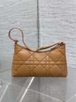Dior一比一Miss Dior迷你水餃包焦糖色菱格單肩包秋冬質感必備