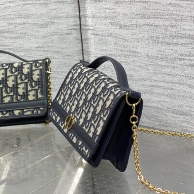 Dior 高仿網站 30 Montaigne Cigale 拼皮鏈條WOC優雅百搭千金感小包