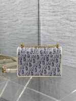 Dior 高仿 Caro Miss Montaigne 拼皮鏈條WOC精品仿製時尚百搭女包