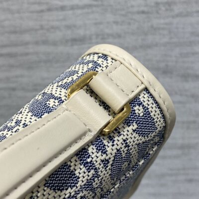 Dior 高仿 Miss Montaigne WOC 老花迷你包頂級原單金扣設計復古時髦款