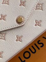 LV M15968 高仿浸染雙色 Pochette Félicie 鏈條包Monogram 壓紋設計
