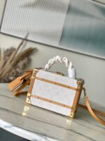 LV Handle Trunk 白花手提包 M14440｜原單航海風復刻版