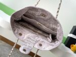 CHANEL精品仿製灰白沙灘包格紋設計時尚耐看大容量托特小香風風格AS5429