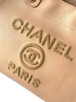 CHANEL原單風格編織大容量沙灘包手提托特經典小香風質感通勤包款