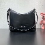 LV M13986原單Vagabond Hobo亮面牛皮手袋 時尚曲線設計 珠鏈點綴質感爆棚