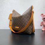 LV M14018一比一Vagabond Hobo新月包 復古珠鏈 休閒高雅法式風格
