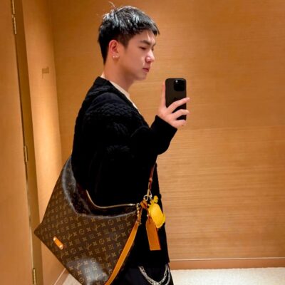 LV M14018一比一Vagabond Hobo新月包 復古珠鏈 休閒高雅法式風格