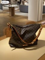 LV M14018一比一Vagabond Hobo新月包 復古珠鏈 休閒高雅法式風格