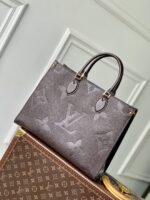 LV高仿復刻巧克力色M12967OnTheGo MM手袋