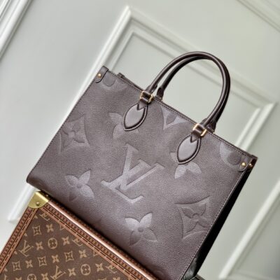 LV高仿復刻巧克力色M12967OnTheGo MM手袋