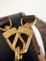 LV 原單Bloom手袋黑色小巧設計 時尚百搭Monogram拼接經典風格M13843