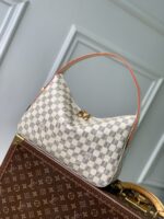 LV 原單Slouchy PM手袋 小巧時尚典雅設計 法式渡假感精品仿製 N00116