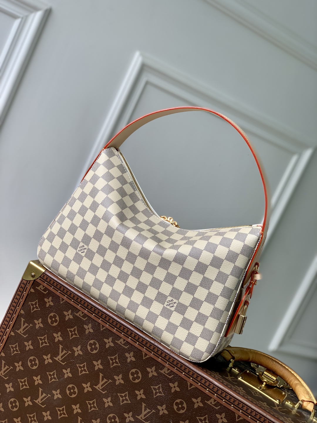 LV 原單Slouchy PM手袋 小巧時尚典雅設計 法式渡假感精品仿製 N00116