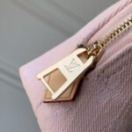 LV 原單Monogram Denim粉色化妝包 清新甜美實用百搭款 美型收納之選M13751