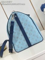 LV精品仿製Keepall 45旅行袋沉穩配色設計 經典復古法式格調