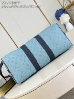 LV精品仿製Keepall 45旅行袋沉穩配色設計 經典復古法式格調