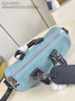 LV復刻版Keepall 25手提斜背兩用包 時尚旅行輕便首選復古格調M14681