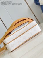 LV精品仿製Nil斜背小包白色設計 海洋風格演繹復古型格