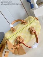 LV 精品仿製Bandoulière 25手袋羊皮內襯設計 時尚街頭感兼具高級工藝M24436