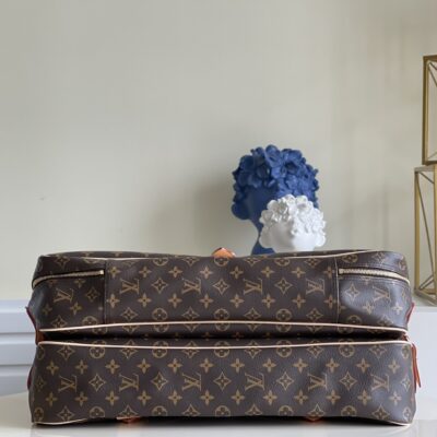 LV M41140 精品仿製 Vintage狩獵旅行袋 復古大容量 百搭斜背風格出眾