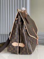 LV M41140 精品仿製 Vintage狩獵旅行袋 復古大容量 百搭斜背風格出眾