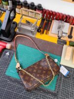 LV A貨 Monogram老花鏈條腋下包小巧實用百搭復古經典人氣款M82766