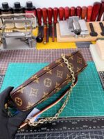 LV A貨 Monogram老花鏈條腋下包小巧實用百搭復古經典人氣款M82766
