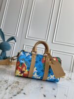 LV 原單 Keepall 25聯名手袋 夏日復古元素 潮流必備都會風格