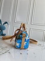 LV 原單 Keepall 25聯名手袋 夏日復古元素 潮流必備都會風格