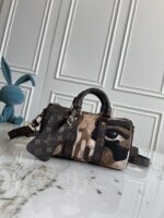 LV 高仿精品 Keepall 25 聯名迷你旅行包 夏日熱帶設計潮流吸睛