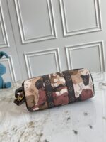 LV 高仿精品 Keepall 25 聯名迷你旅行包 夏日熱帶設計潮流吸睛